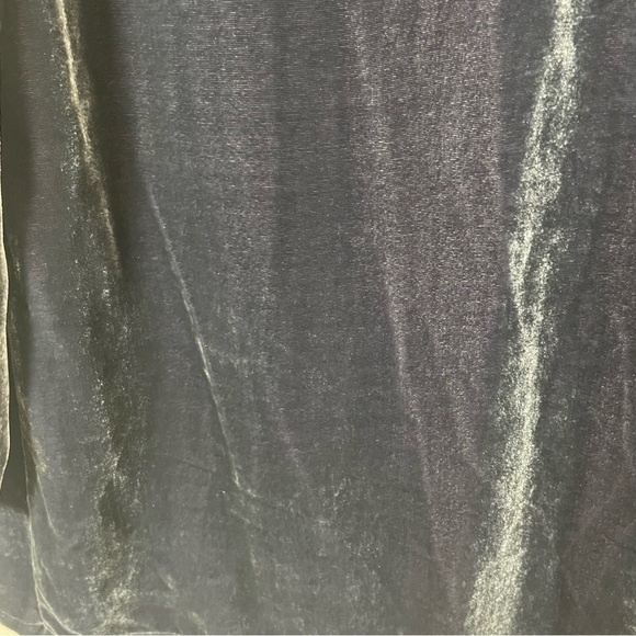 Neiman Marcus Vintage Silk Blend Cardigan Size Medium | Blue | Velvet Feel - Picture 6 of 11